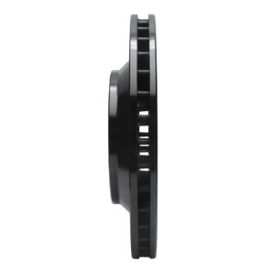 Buick Rainier Brake Rotor (1) - Front Right - R1 Concepts - Drilled & Slotted - Black - `02-`05
